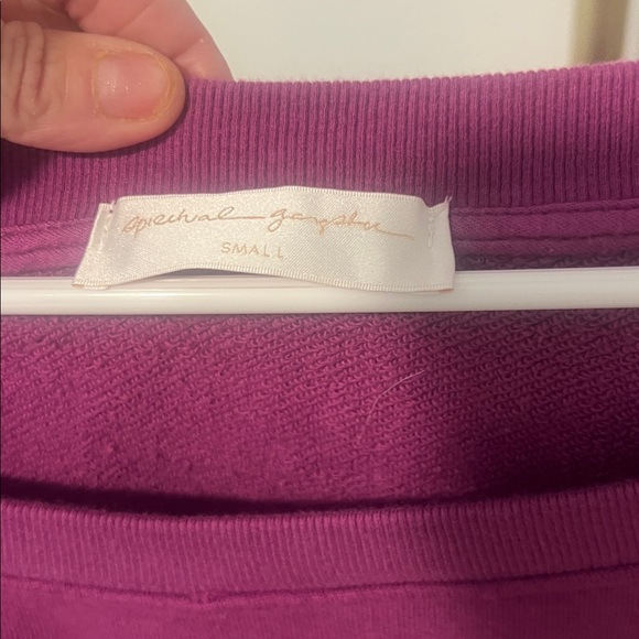 Spiritual Gangster, la Vida off shoulder sweatshirt - Picture 4 of 5